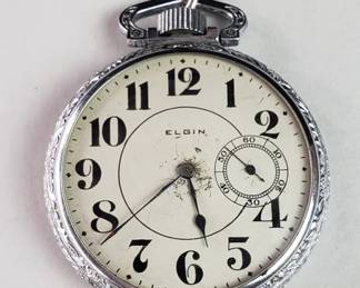 Vintage Elgin 15 jewels pocket watch