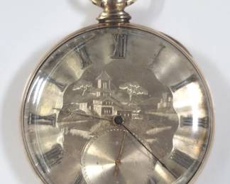 G.F. pocket watch by R & G Beesley, Liverpool