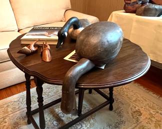 Carved Geese & Ducks