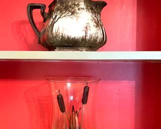Porcelain Pitcher - Oil Lamp