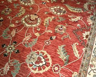 Ashara Rug - pattern Agra - size 8’8”x12’- Woven in USA - New Zealand Wool Pile