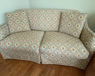 Hickory settee or small sofa
