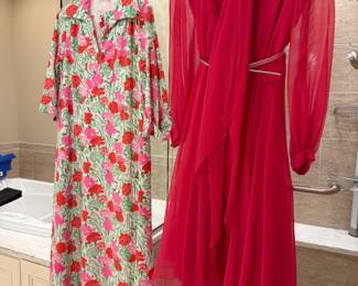 Dress on left - vintage Lilly!