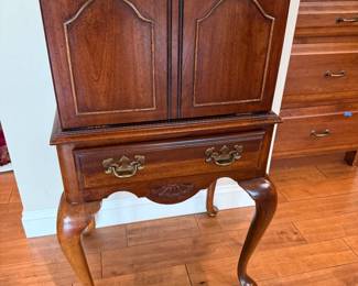 American Drew Flatware chest