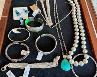 Sterling (925) and some gold jewelry