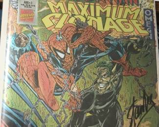 Signed Stan Lee comic book