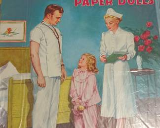 Antique uncut paper doll collection! 1930's +