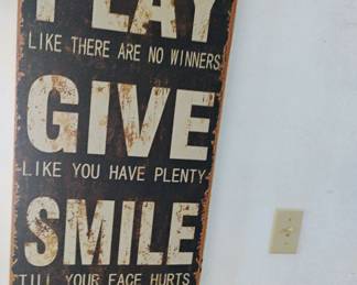 WOODEN SIGN