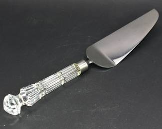 crystal cake knife