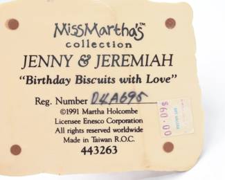 Enesco Miss Martha Collection