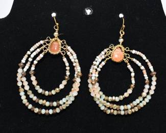 beaded earrings