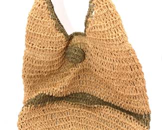 Fiber purse with liner