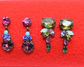 2 pairs of Sorrelli earrings