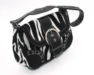 Zebra purse