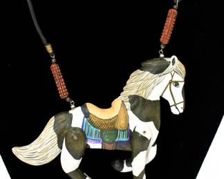 Unique horse necklace by Artesanias Mexicanas