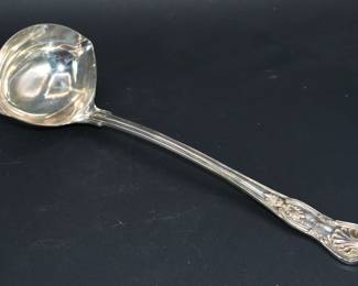 F B Rogers silver plate ladle