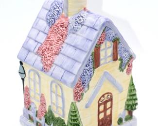 ceramic birdhouse chapel