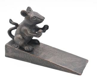 Cast Iron Mouse Door Stop