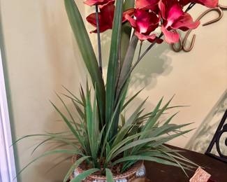 Faux plants as well as real plants