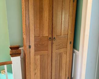 Great oak hall closet