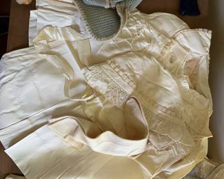Vintage christening gowns