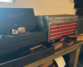Tool boxes and tools