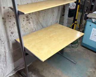 IKEA Desk With Shelves