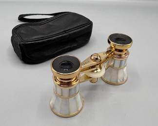 Vintage Mother Of Pearl Opera Glasses