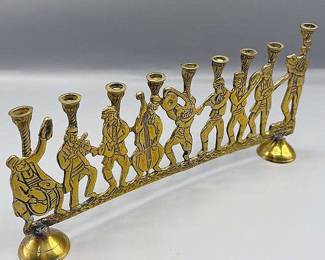 Brass Menorah