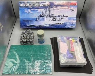 U.S. Navy Frigate Model