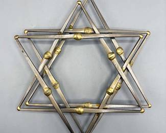 Brutalist Star Of David