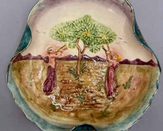 Vintage Capodimonte Dish