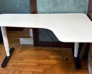 IKEA Bekant LShaped Desk
