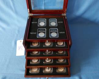 silver dollar morgan and liberty silver dollars