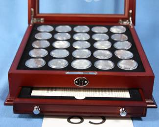 Walking Liberty Morgan Silver Dollars
