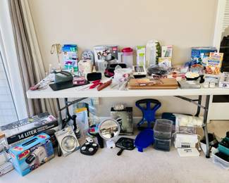 ASSORTMENT OF PURCHASES NOT YET OPENED...