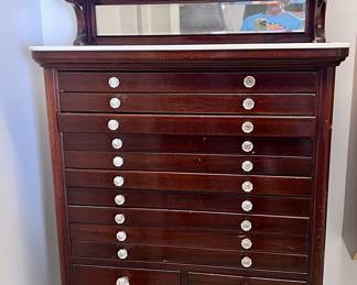 Apothecary cabinet of Grandfather who was a Dentist - impeccable condition and useful for so many other daily needs!