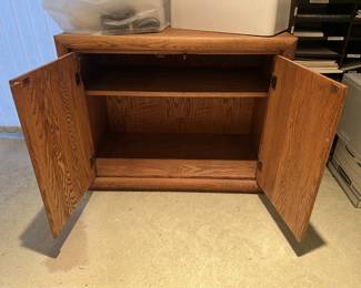 Another storage piece with clean lines and sturdy appeal