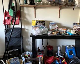 ALL MUST GO -- TABLE AND TOOL CARRIER TOO