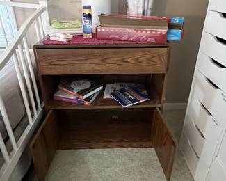 Standard and sturdy storage table / shelving unit.