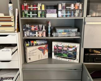 THREADS AND MORE TREADS - CABINETS HERE FOR SALE ALSO (PICK UP TO BE ARRANGED)