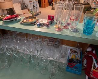 Vintage glassware, china, barware, and more.