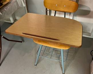 School desk.