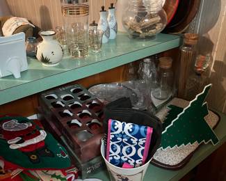 Vintage glassware, china, barware, and more.