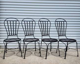 Four Patio Chairs