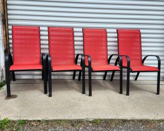 Red Patio Chairs
