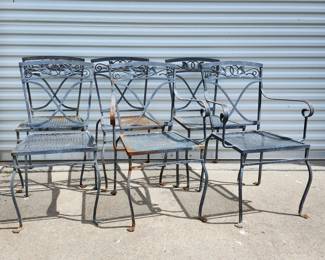 Six Patio Chairs
