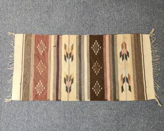 South American Flat Weave Rug