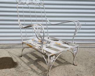 White Patio Chair