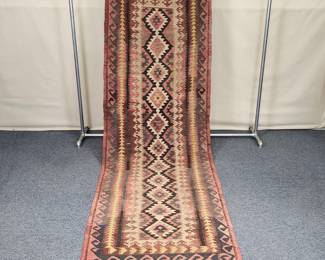 Vintage Flat Weave Handmade Runner
